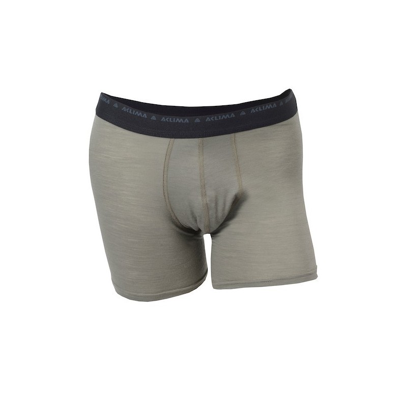 Aclima - LightWool Boxer Homme Ranger Green