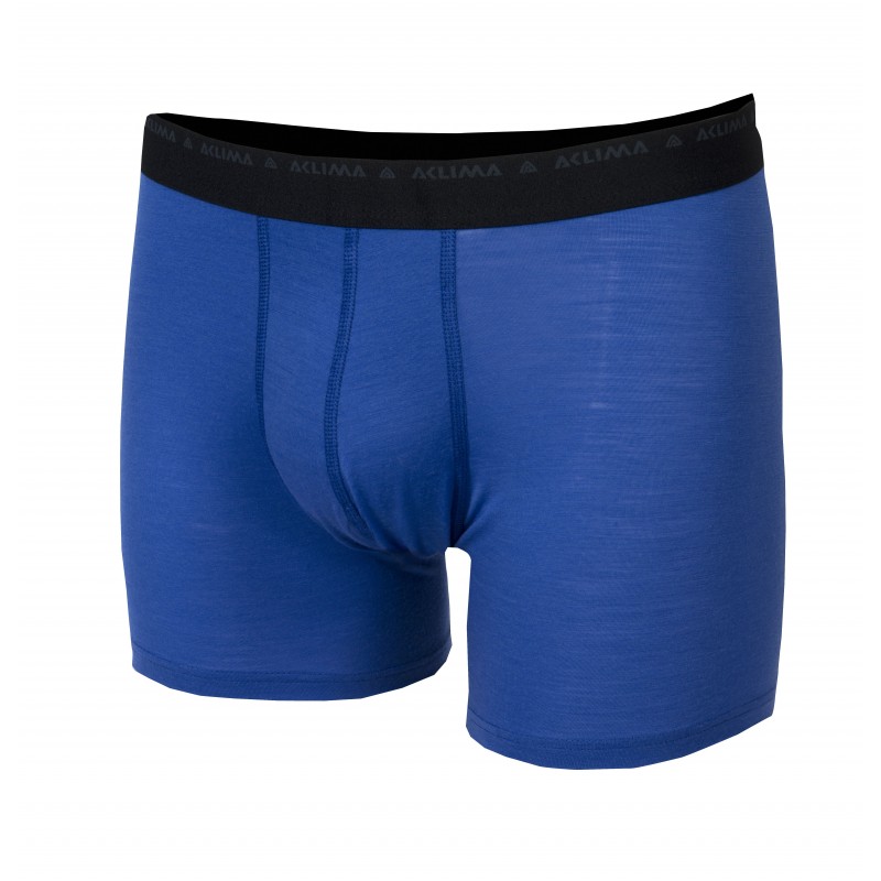 Aclima - LightWool Boxer Homme Dazzling Blue