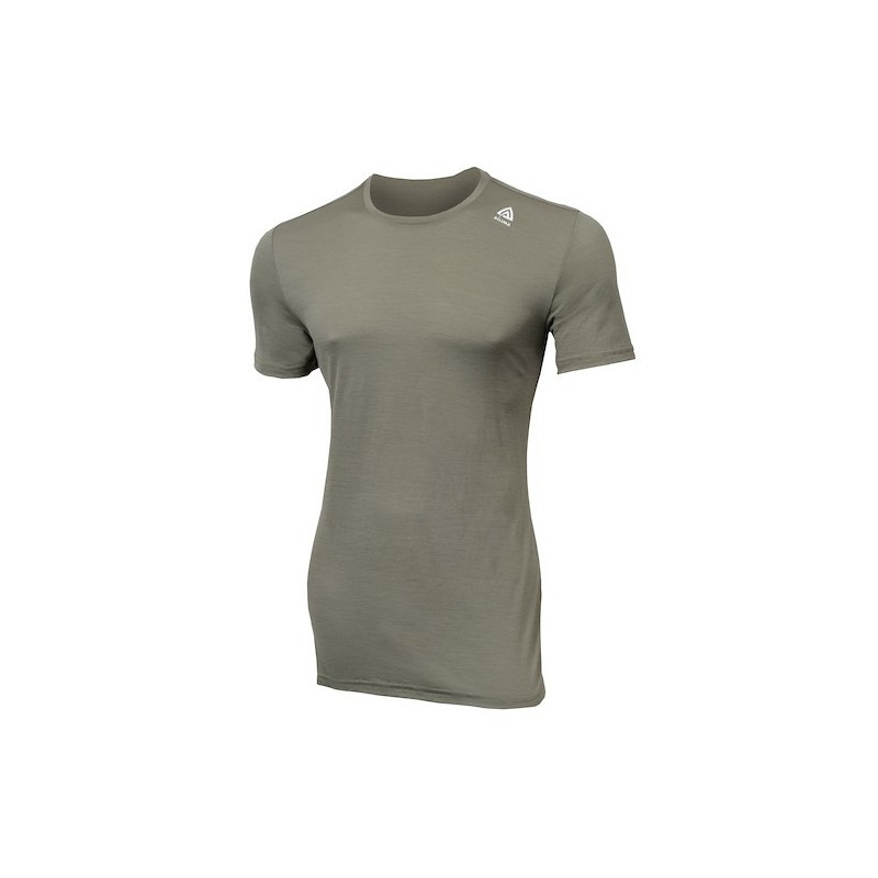 Aclima - LightWool Tshirt Homme Ranger Green