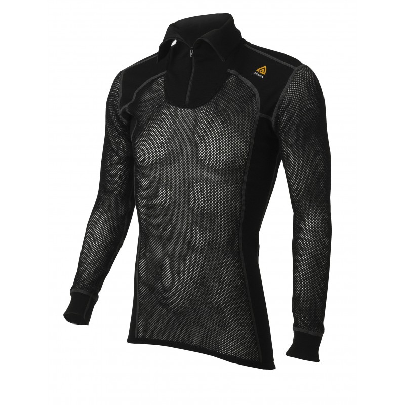 WoolNet Polo W/Zip Aclima