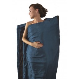 Sea To Summit - Drap Soie Premium Silk Travel Liner - Mumy - Navy