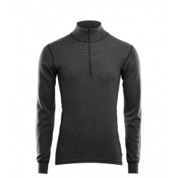 WarmWool Mock Neck W/Zip Homme Marengo - Aclima - Laine mérinos